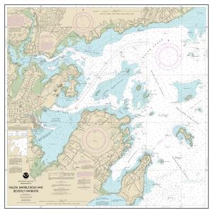 thumbnail for chart Salem, Marblehead and Beverly Harbors