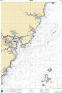 thumbnail for chart Portsmouth Harbor Cape Neddick Harbor to Isles of Shoals