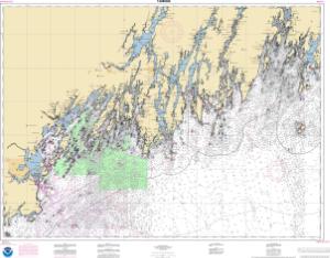 thumbnail for chart Monhegan Island to Cape Elizabeth