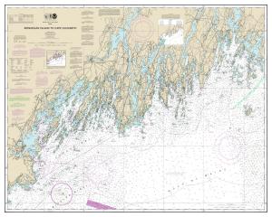 thumbnail for chart Monhegan Island to Cape Elizabeth,