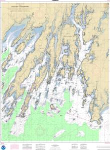 thumbnail for chart Casco Bay - Eastern Part