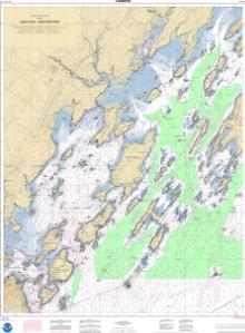 thumbnail for chart Casco Bay - Western Part