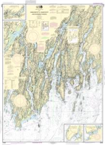 thumbnail for chart Damariscotta, Sheepscot and Kennebec Rivers;South Bristol Harbor;Christmas Cove