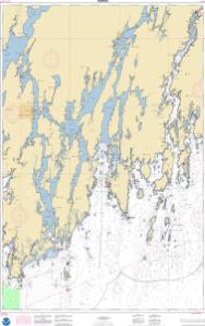 thumbnail for chart Damariscotta, Sheepscot and Kennebec Rivers