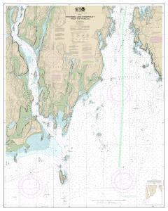 thumbnail for chart Kennebec and Sheepscot River Entrances