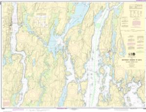 thumbnail for chart Boothbay Harbor to Bath, Including Kennebec River