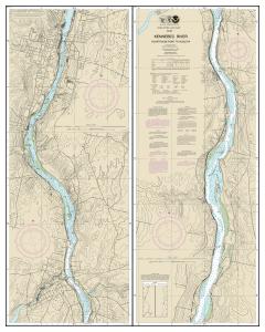 thumbnail for chart Kennebec River Courthouse Point to Augusta,