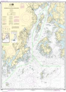 thumbnail for chart Penobscot Bay and Approaches