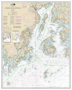 thumbnail for chart Penobscot Bay and Approaches