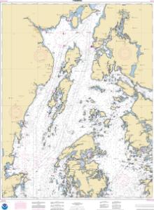 thumbnail for chart Penobscot Bay and Approaches - Northern Part