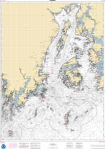 thumbnail for chart Penobscot Bay and Approaches