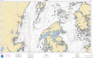 thumbnail for chart Penobscot Bay;Carvers Harbor and Approaches