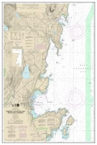 thumbnail for chart Camden, Rockport and Rockland Harbors