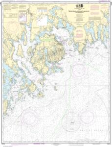 thumbnail for chart Frenchman and Blue Hill Bays and Approaches