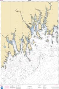 thumbnail for chart Tibbett Narrows to Schoodic Island