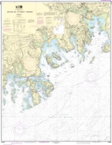 thumbnail for chart Machias Bay to Tibbett Narrows