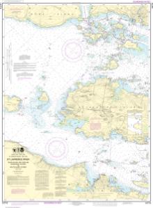 thumbnail for chart Round I., N.Y., and Gananoque, Ont., to Wolfe I., Ont.