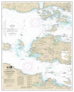 thumbnail for chart Round I., N.Y., and Gananoque, Ont., to Wolfe I., Ont.,