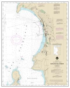 thumbnail for chart Burlington Harbor