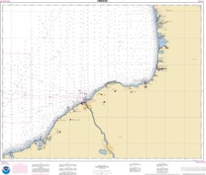 thumbnail for chart Six Miles south of Stony Point to Port Bay;North Pond;Little Sodus Bay