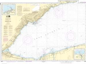 thumbnail for chart Olcott Harbor to Toronto; Olcott and Wilson Harbors