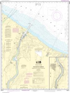 thumbnail for chart Rochester Harbor, including Genessee River to head of navigation