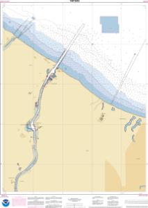 thumbnail for chart Rochester Harbor, including Genessee River to head of navigation