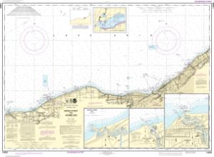 thumbnail for chart Moss Point to Vermilion;Beaver Creek;Vermilion Harbor;Rocky River