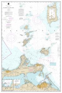 thumbnail for chart Islands in Lake Erie;Put-In-Bay,