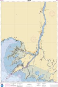 thumbnail for chart St. Clair River;Head of St. Clair River