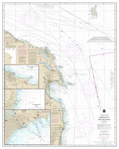 thumbnail for chart Harrisville to Forty Mile Point;Harrisville Harbor;Alpena;Rogers City and Calcite