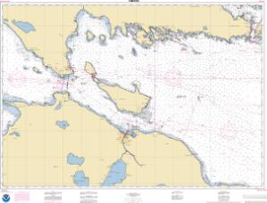 thumbnail for chart Detour Passage to Waugoshance Pt.;Hammond Bay Harbor;Mackinac Island;Cheboygan;Mackinaw City;St. lgnace