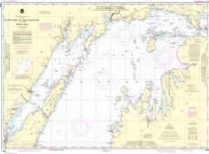 thumbnail for chart North end of Lake Michigan, including Green Bay