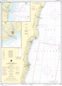 thumbnail for chart Algoma to Sheboygan;Kewaunee;Two Rivers