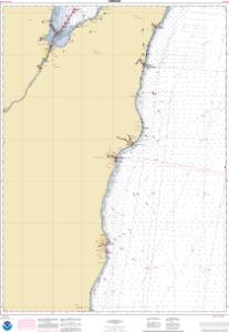 thumbnail for chart Algoma to Sheboygan;Kewaunee;Two Rivers