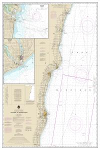 thumbnail for chart Algoma to Sheboygan;Kewaunee;Two Rivers,