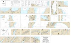 thumbnail for chart SMALL-CRAFT BOOK CHART - Lake Winnebago and Lower Fox River (book of 34 charts)