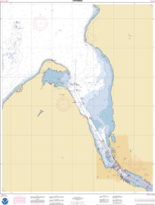 thumbnail for chart Sturgeon Bay and Canal - Northern Part