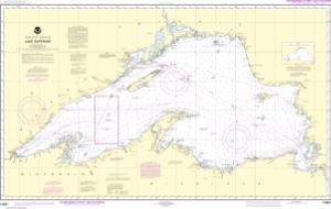 thumbnail for chart Lake Superior (Mercator Projection)