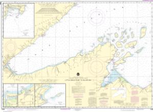 thumbnail for chart Little Girls Point to Silver Bay, including Duluth and Apostle Islands;Cornucopia Harbor;Port Wing Harbor;Knife River Harbor;Two Harbors