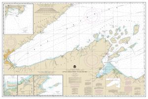 thumbnail for chart Little Girls Point to Silver Bay, including Duluth and Apostle Islands;Cornucopia Harbor;Port Wing Harbor;Knife River Harbor;Two Harbors,