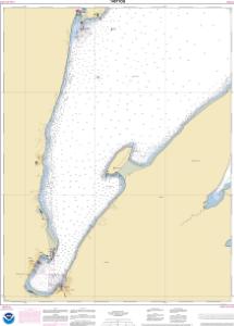 thumbnail for chart Keweenaw Bay;L Anse and Baraga Harbors