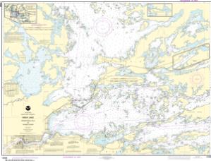 thumbnail for chart Rainy Lake-International Falls to Dryweed Island