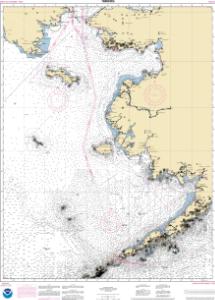 thumbnail for chart Bering Sea-eastern part;St. Matthew Island, Bering Sea;Cape Etolin, Achorage, Nunivak Island