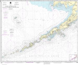 thumbnail for chart Alaska Peninsula and Aleutian Islands to Seguam Pass