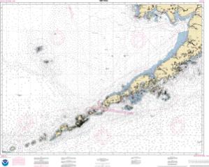 thumbnail for chart Alaska Peninsula and Aleutian Islands to Seguam Pass