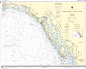 thumbnail for chart Dixon Entrance to Cape St. Elias