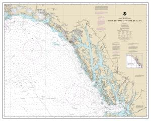 thumbnail for chart Dixon Entrance to Cape St. Elias