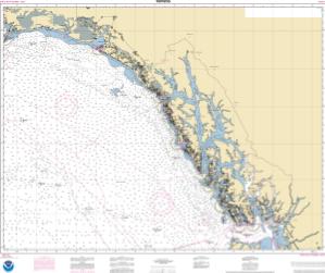 thumbnail for chart Dixon Entrance to Cape St. Elias