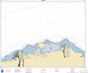 thumbnail for chart Barter Island and approaches;Bernard Harbor